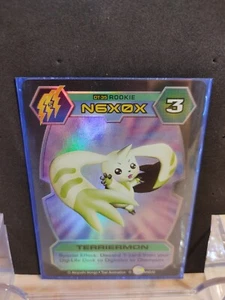 DIGIMON TERRIERMON 2002 BANDAI ROOKIE N6XOX CARD # DT-35 D-TECTOR CARD HOLO - Picture 1 of 1