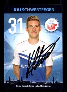 Kai Schwertfeger Autogrammkarte Hansa Rostock 2014-15 Original Signiert+A 132512 - Picture 1 of 2