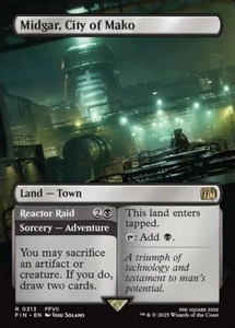 Midgar, City of Mako x1 1x Borderless Final Fantasy NM MTG - Picture 1 of 1
