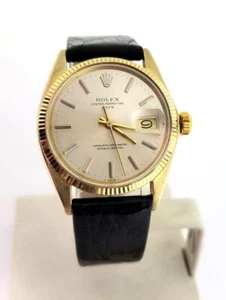 Vintage Mens 14k ROLEX DATE Ref 1503 Cal.1570 Automatic Watch* EXLNT* SERVICED - Picture 1 of 13
