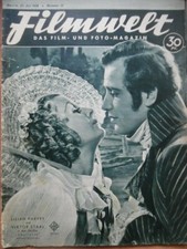 FILMWELT 30- 22.7. 1938 Lilian Harvey Jannings Greta Garbo Lida Baarova Führer E