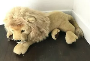 Douglas Cuddle Toys Vintage Titan King Peluche Leone 3 Piedi JUMBO Imbottito - Foto 1 di 8
