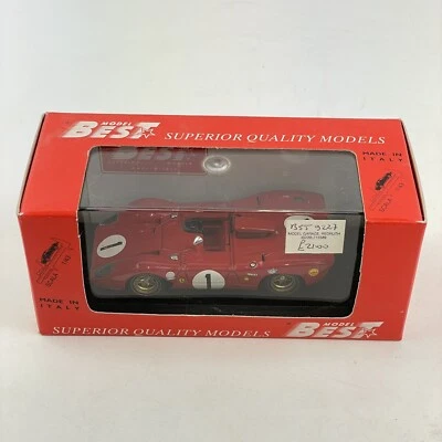 Vintage Boxed Best Model 9227 Ferrari 312 P Spy Monza 1969 Andretti Amon - Image 1 of 4