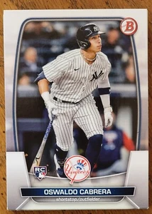 (19) Kartenlot 2023 Bowman #32 Oswaldo Cabrera RC Rookie New York Yankees - Bild 1 von 1