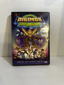 Digimon: The Movie (DVD 2000) w/ Mini Poster & Chapter Insert OOP Rare - Picture 1 of 6