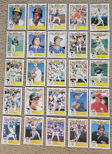 *VINTAGE* 1983 bis 1988 TOPPS ALL-STAR REMEMORATIVE GLOSSY CARD LOT - 66 KARTEN - NM+ - Bild 1 von 6