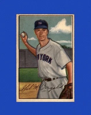 1952 Bowman Set-Break # 33 Gil McDougald EX-EXCELENTE ESTADO *GMCARDS* - Imagem 1 de 2