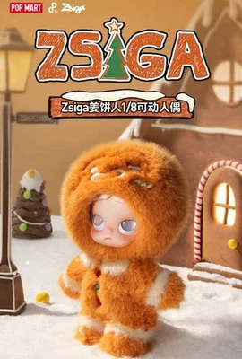 Authentic Zsiga Gingerbread Man 1/8 Action Figures Toy Christmas Gifts - Image 1 of 4