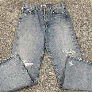 Agolde 90s Mid Rise Loose Fit Jeans Womens Size 29 (Fit 32x29) Button Fly Y2K - Picture 1 of 14
