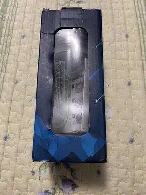 Kids Water Bottle with 3D Glowing soccer Illusion LED Light - 14 OZ - Image 1 of 4