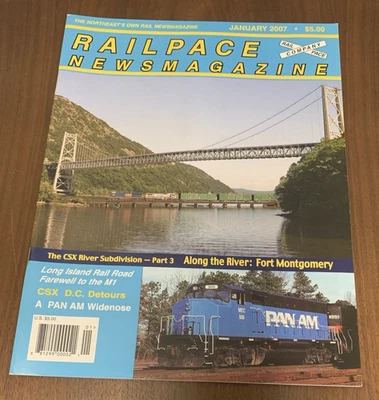 RAILPACE Magazine Lot 2007 Complete Year 12 Issues Northeast Unread LN - Image 1 of 4