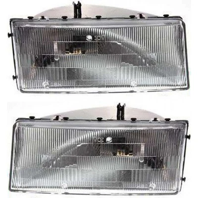 For 1990-1994 Chrysler Lebaron Pair Driver & Passenger Front Side Marker Lights - Image 1 of 3