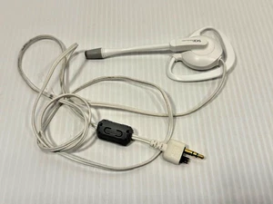 Nintendo DS  Headset With Built-In MicrophoneOfficial White Ear-Hook Nintendo - Picture 1 of 9