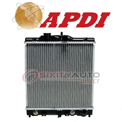 APDI Radiator for 1997-2001 Acura EL - Cooler Cooling Antifreeze Coolant io - Imagem 1 de 4