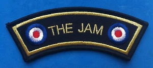 Parche bordado hombro/brazo The Jam negro y dorado - Imagen 1 de 2
