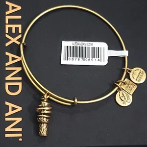 Alex and Ani Ice Cream Cone Charm Bracelet - Picture 1 of 7