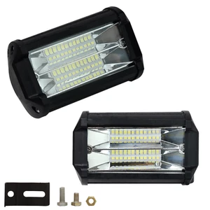 2X 24 LED Luz de Trabajo IP67 LED Barra Spot Pods Lámpara Antiniebla Offroad Conducción ATV UTV - Imagen 1 de 10