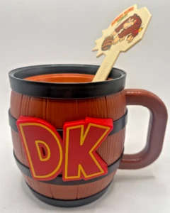Universal Epic Nintendo Donkey Kong Country DK Barrel Crush Float Mug Tasse Löffel - Bild 1 von 8