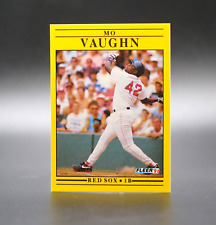 1991 Fleer Update MO VAUGHN Rookie Card #U-7 Boston Red Sox
