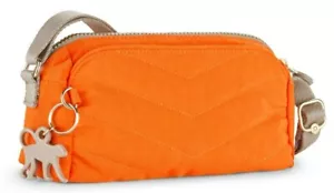 Kipling NEW ABELA Small Shoulder/Across Body Bag - Spicy Orange QU RRP £55 - Picture 1 of 3