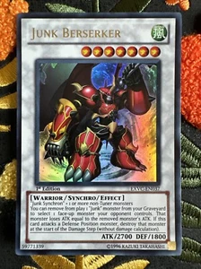 Yu-Gi-Oh! TCG Junk Berserker Extreme Victory EXVC-EN037 1st Edition Ultra Rare - Picture 1 of 2