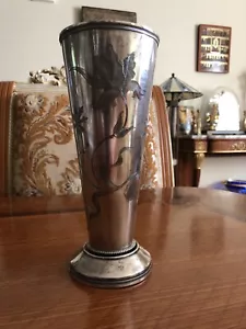 ANTIQUE RUSSIAN SILVER LARGE ART NOUVEAU CUP - Picture 1 of 5