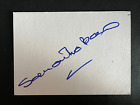 SAMANTHA BOND - JAMES BOND / DOWNTON ABBEY ACTRESS - SIGNED WHITE CARD Only £12.50 on eBay