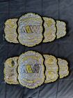 2 Pk Tag Team Aew Championship Belts Authentic Design Toy Aew0068