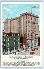 POSTCARD New York Hotel Martha Washington For Women Only 1919 East 29th Street