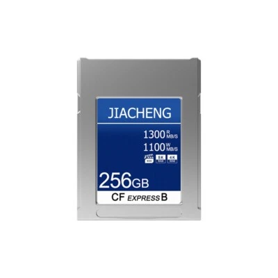 JIACHENG CFexpress Type B Memory Card 256GB For 8K 4K Camera Canon Nikon Z7 Z8 - Image 1 of 4