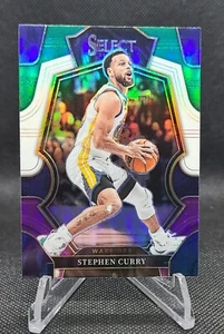 2022-23 Panini Select Stephen Curry Premier Level Green White Purple Prizm #127 - Picture 1 of 2