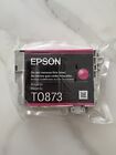 1 Genuine Epson 87 TO87 Magenta Ink Cartridges New Sealed In package