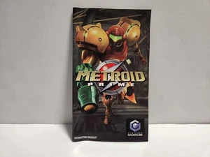 Metroid Prime (Nintendo Gamecube) Original Instruction Booklet Manual Only - Picture 1 of 2