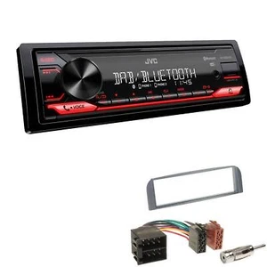 JVC Digital Auto Radio Bluetooth DAB+ USB für Alfa Romeo 147 anthrazit - Bild 1 von 5