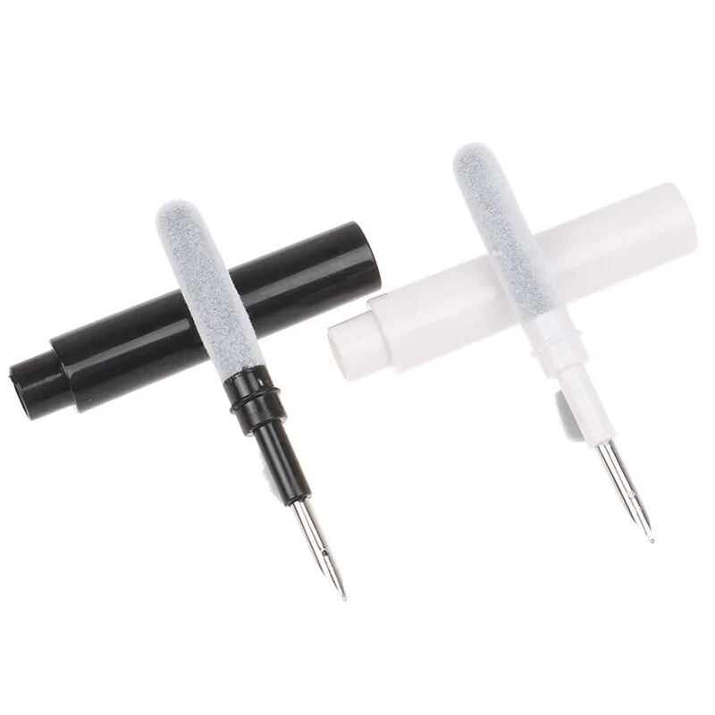 Pluma de limpieza para Airpods Pro 1 2 Kit de limpieza de auriculares Estuche de cepillo suave Auriculares Foto 1 de 1