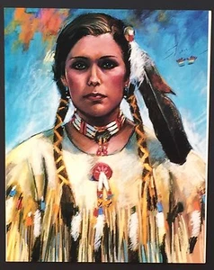 ~ 131 Indian Princess ~ Vintage Poster / Print 16 x 20 - Picture 1 of 1