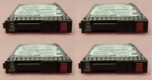 4x HP Proliant 1.2TB 10K SAS 12G 2.5" Hard Drive HDD 781578-001 781518-B21 - Afbeelding 1 van 8