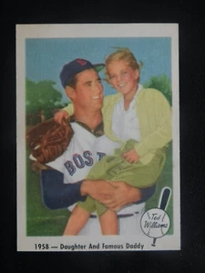 Tarjeta de béisbol Fleer 1959 #64 Ted Williams (nuevo) - Imagen 1 de 2