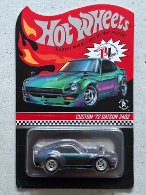 2018 Hot Wheels Red Line Club CUSTOM 72 DATSUN 240Z RLC 4163/10000 JDM Chameleon - Image 1 of 3
