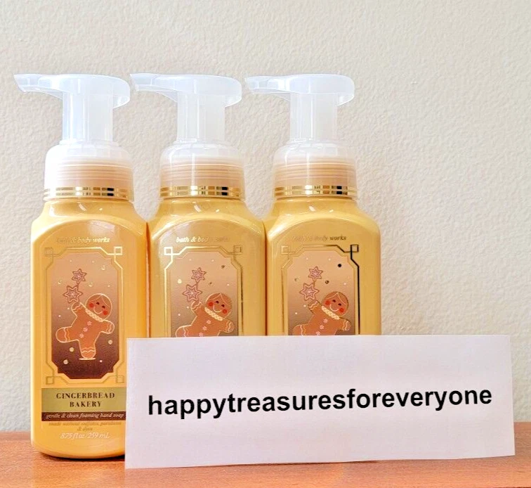 Bath and Body Works Gingerbread Bakery- Gentle and Clean Foaming Hand Soap 8.75