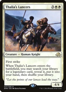 1x THALIA'S LANCERS - Human - Eldritch Moon - MTG - Magic the Gathering - NM - Picture 1 of 1