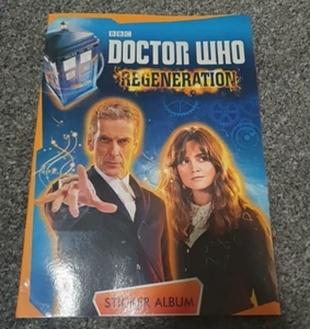 Doctor Who Regenerations Sticker Album (Almost Complete ,Topps) - Picture 1 of 10