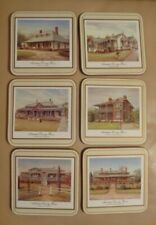 1983 Pimpernel Set of Six coasters Australian Country Houses