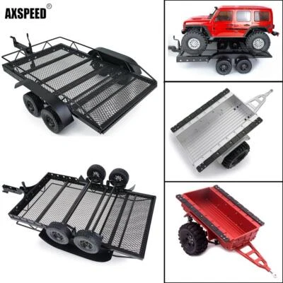 1x Metal Leaf Spring Trailer for 1/10 RC Axial SCX10 90046 TRX4 TRX6 Tamiya etc - Image 1 of 4
