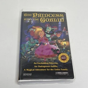 The Princess and the Goblin VHS Tape Clamshell Case 1994 Hemdale - Picture 1 of 9