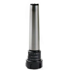 NUEVO SOPORTE PARA HERRAMIENTAS DE MANDRIL DE CUELLO MARRÓN Y AFILADO PRECISION #10 ER32 EE. UU. - Imagen 1 de 5