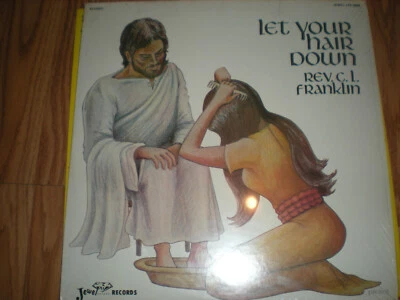 Rev. C.L. Franklin-Let Your Hair Down-SEALED LP/Ministry/Aretha Franklin  Foto 1 de 2
