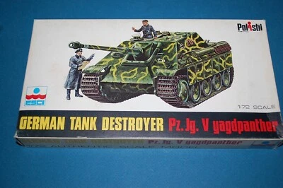 Esci 8009 - Germa Tank Destroyer Pz.Jg. Jagdpanther  scala 1/72 - Immagine 1 di 2