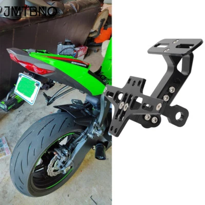 For Kawasaki Ninja ZX6R Fender Eliminator Kit License Plate Holder Bracket CNC - Image 1 of 4