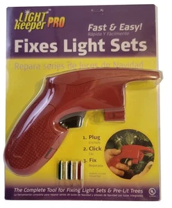 Light Keeper PRO Christmas Lights Incandescent Bulb Repair Tool w/Spare Bulbs - Picture 1 of 2